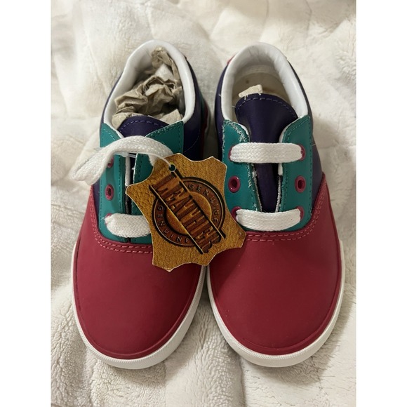 Other - Vintage Oshkosh Color Block Children's Shoes Size 9 Brand New